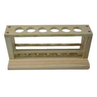 Test Tube Rack Wooden 25mm holes - Science Equipment & Glassware - The ...